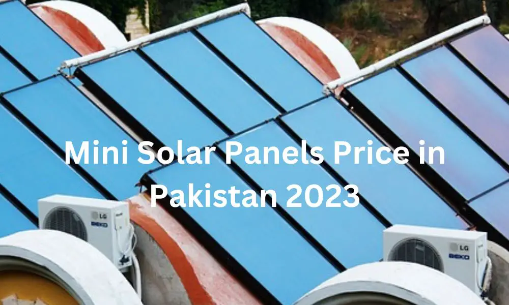 Mini Solar Panels Price in Pakistan 2023